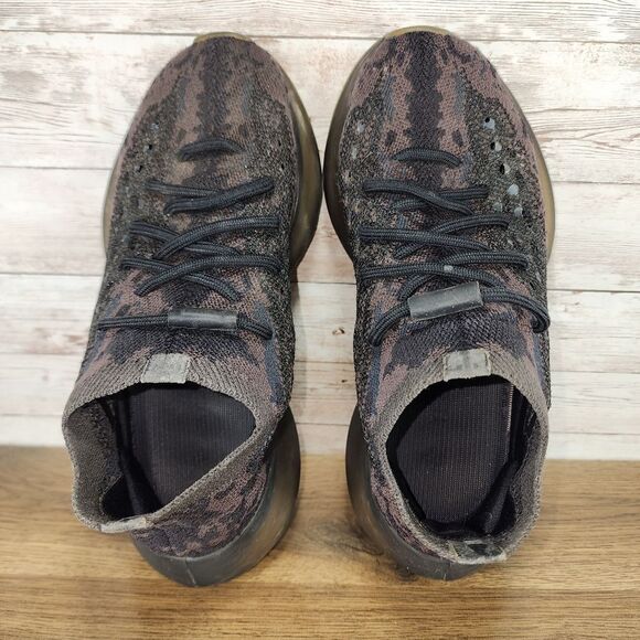 adidas Yeezy Boost 380 Onyx Non-Reflective FZ1270 Mens Size 4.5 Womens 6 - Picture 4 of 8